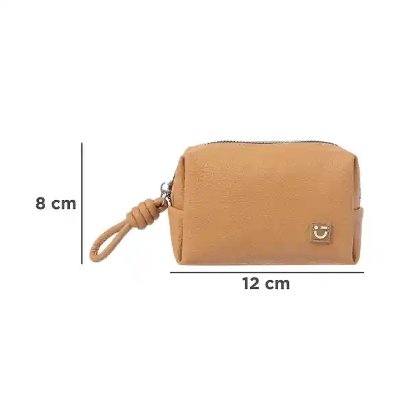 Monedero Con Nudo Khaki Serie Miniso