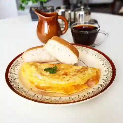 Omelette Jamón y Queso