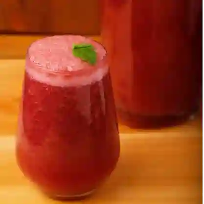 Vaso de Jugo en Agua
