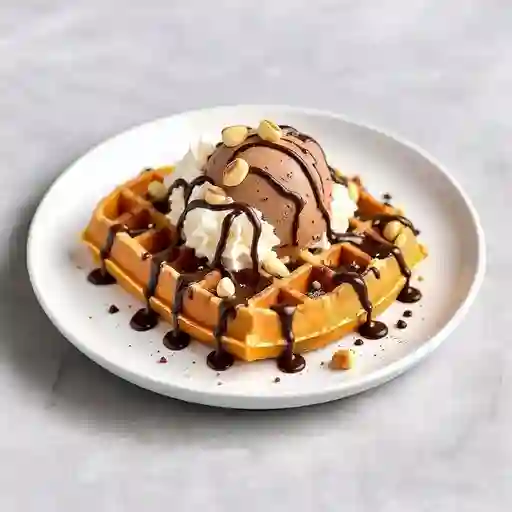 Waffle de Chocolate
