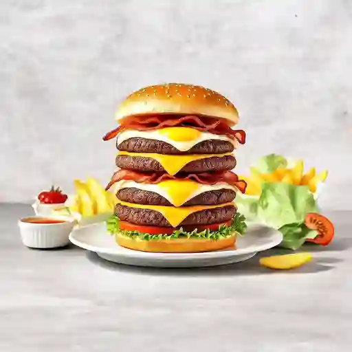 DOBLE CARNE CON CHORIZO