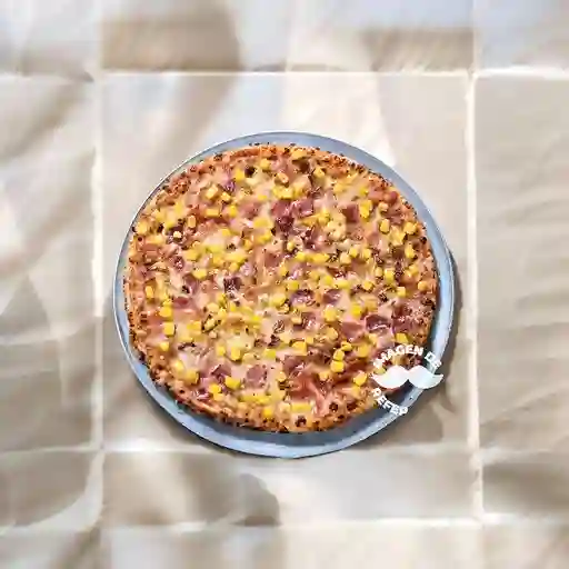 Pizza Maiz y Tocineta