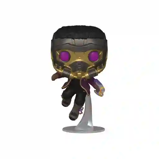 Funko Pop! Figura de Colección What If...?: Tchalla Star-Lord