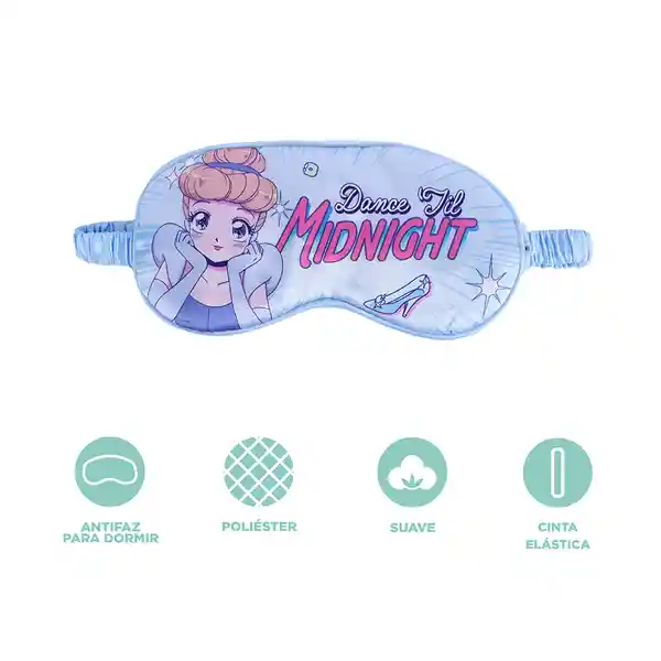 Antifaz Dormir Serie Disney Manga Princesas Cenicienta Miniso