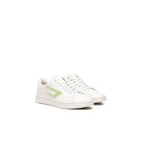 Diesel Tenis Hombre Adulto Blanco/Verde Talla 10 S-ATHENE LOW