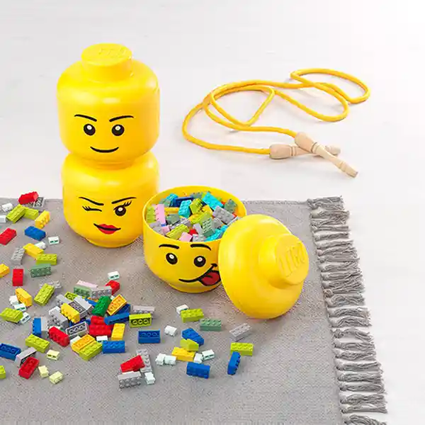 Room Copenhagen Organizador Lego Head Guiño S