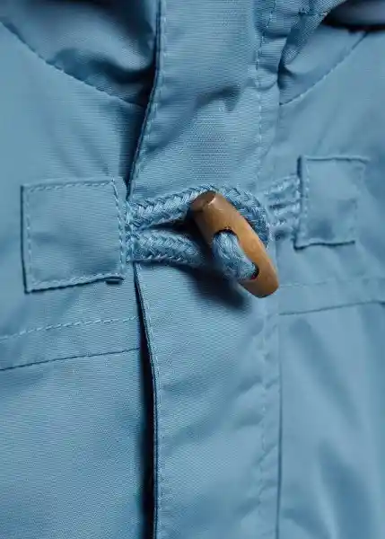 Abrigo Parka Andy Perla Talla 70 Niños Mango
