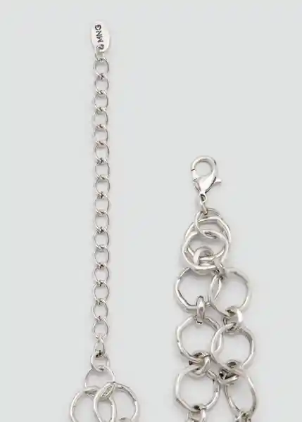 Cinturón Maggie Plata Talla M Mujer Mango