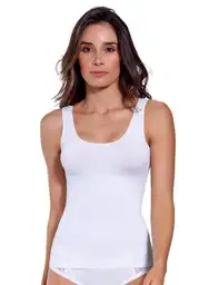 Camiseta Control Manga Sisa Blanco Talla S Bronzini