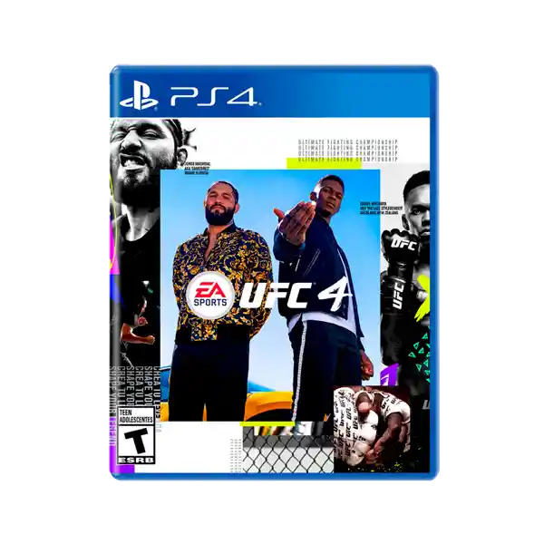 Ps4 Videojuego Ufc 4 Latam