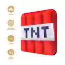 Cojín Para Asiento Cuadrada Tnt Serie Minecraft Rojo Miniso