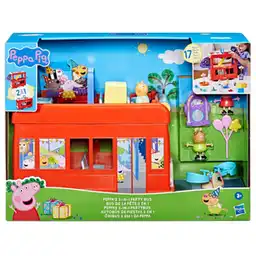 Peppa Pig Muñeca Autobus de Fichas