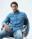 Camisa Comfort Claro Azul Cristalino Claro Talla Xs Hombre Chevignon