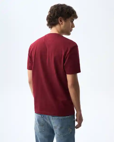 Camiseta Hombre Rojo Talla L 841G004_ROJ191930 Americanino