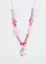 Collar Rabit Rosa Talla 99 Niñas Mango