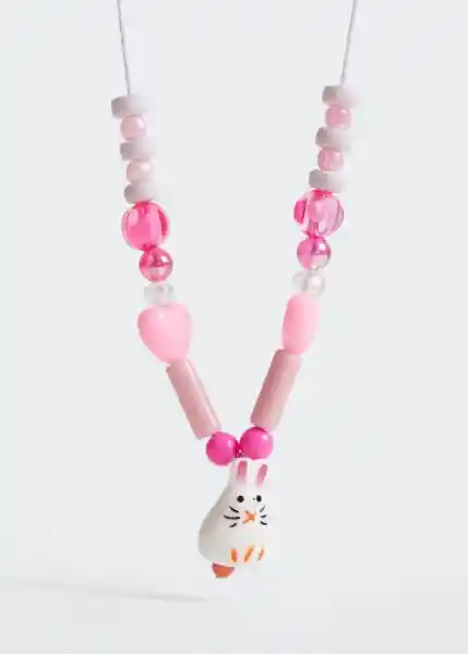 Collar Rabit Rosa Talla 99 Niñas Mango