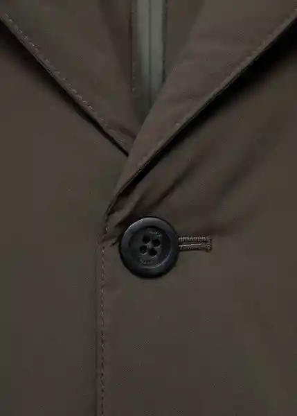 Chaqueta Milton Topo Talla M Hombre Mango