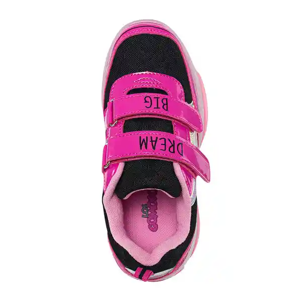 Los Gomosos Tenis Patines Remabi Color Fucsia Talla 34