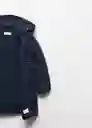 Abrigo Anorak Carmina Navy Talla 08 Niña Mango