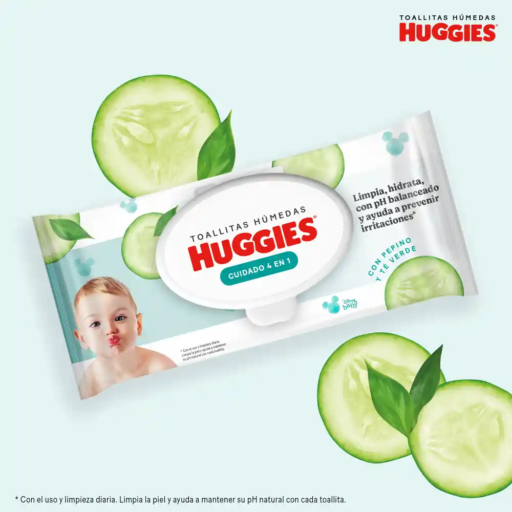 Toalla Húmedas Huggies One & Done 48 Und