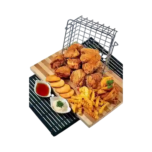 10 Piezas de Pollo Broaster