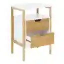 Mesa Auxiliar 2 Bambú/Mdf Diseño 0001