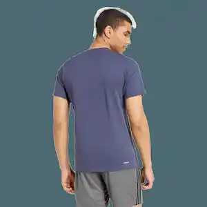 Adidas Camiseta Tr-Es Fr Logo Hombre Azul Talla L Ref: IW3348