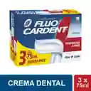 Fluocardent Crema Dental Prevención Caries 75 mL x 3 Und