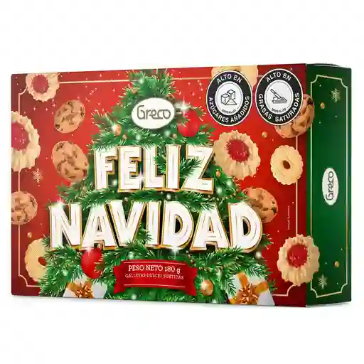 Feliz Navidad Caja Ple Greco 180 Gr