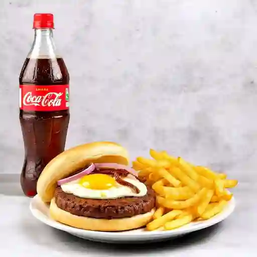 Combo Arepa Burger Sabanera