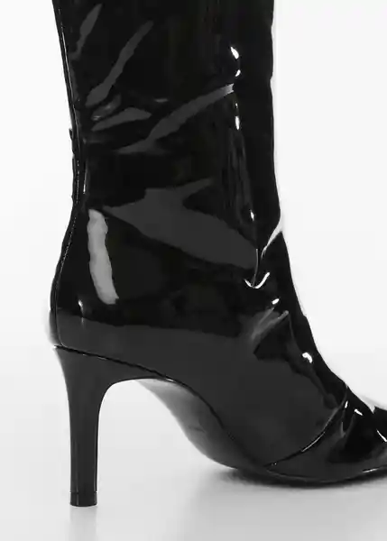 Botas Aqua Negro Talla 36 Mujer Mango