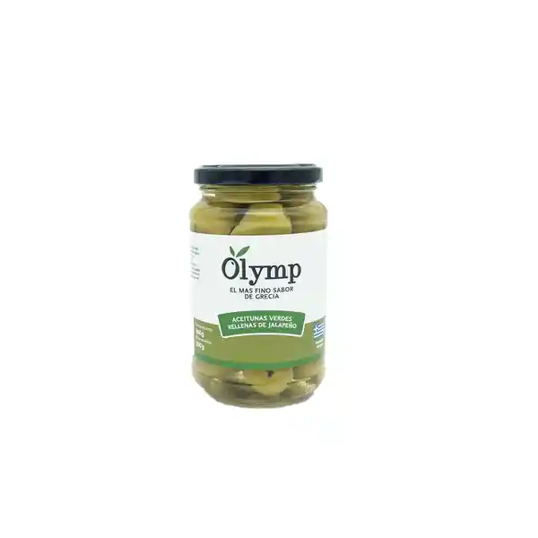 Olymp Aceituna Verde Rellena Jalapeno