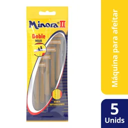 Minora II Máquinas Para Afeitar Desechables X 5