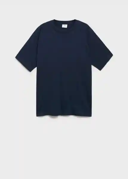 Camiseta Circo Navy Talla S Hombre Mango