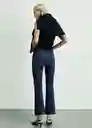 Jean Sienna Tejano Oscuro Talla 46 Mujer Mango