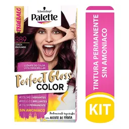 Palette Tinte Capilar Perfect Gloss Tono Cereza Profundo 389