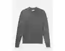 Suéter Tejido Hombre Gris Talla X-Small American Eagle