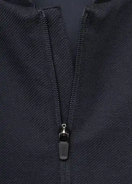 Buzo Sudadera Jensb Navy Talla XL Hombre Mango
