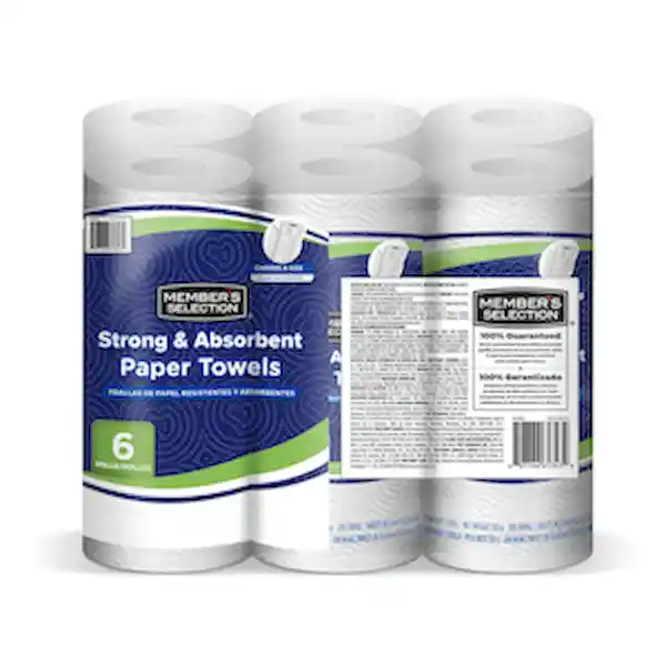 Members Selection Toallas de Papel Absorbentes Triple Hoja