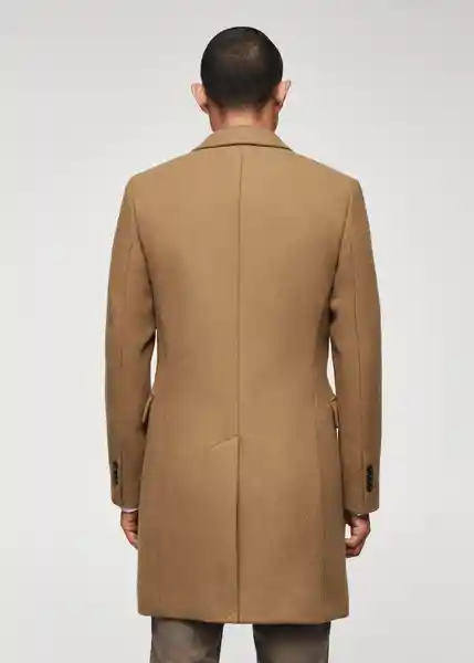 Abrigo Arizona Camel Talla XL Hombre Mango