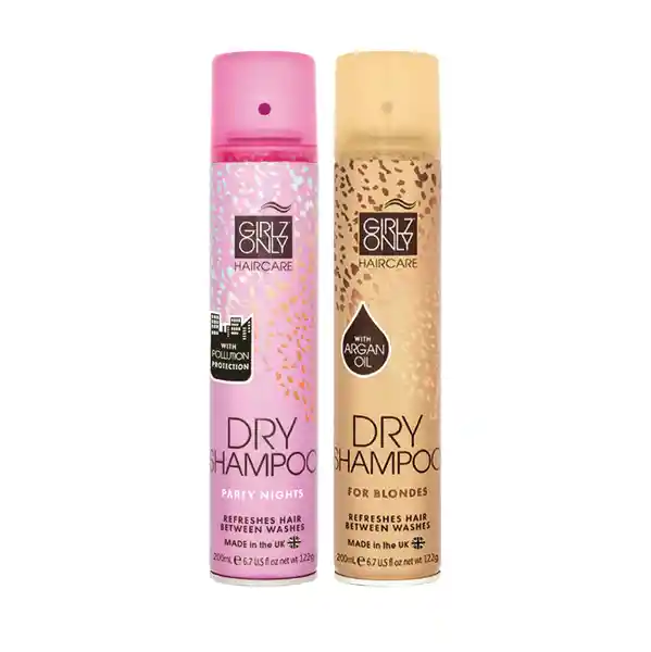 Girlz Only Kit Shampoo en Seco Party Nights Arga Oil