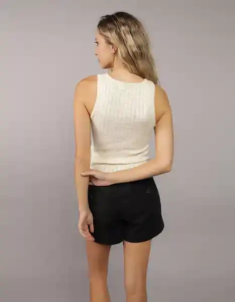 Suéter Mujer Tejido Blanco Talla: MEDIUM 1449106 American Eagle