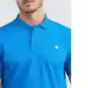 Camiseta Muscle Hombre Azul Medio Talla M Chevignon