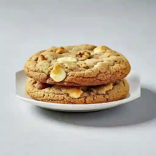 Galleta De Chocolate Blanco Y Nueces