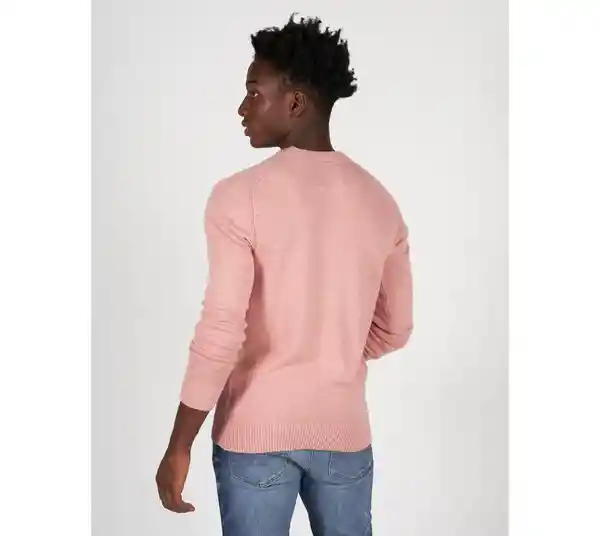 Suéter Tejido Hombre Rosado Talla LARGE American Eagle