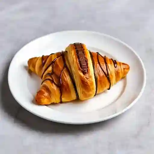 Croissant de chocolate