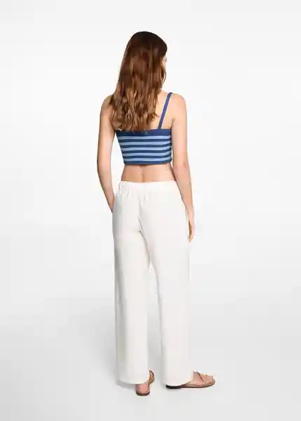 Pantalón Comfy Offwhite Talla 19 Teen Niñas Mango