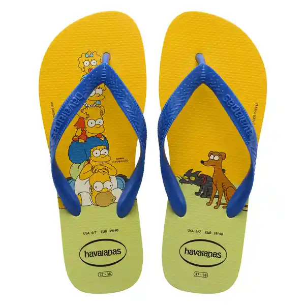 Havaianas Sandalias Simpsons 7909690507215 Talla 41-42