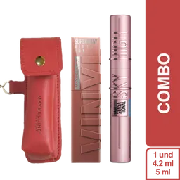 Combo Porta Labial + Vinyl Ink Punchy + Pestañina Sky High