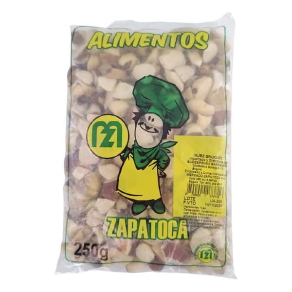 Zapatoca Nuez Broken 250 g